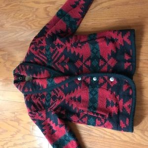 Woolrich shawl collared jacket